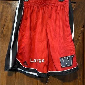 Adidas University of Montana Western Basketball Shorts